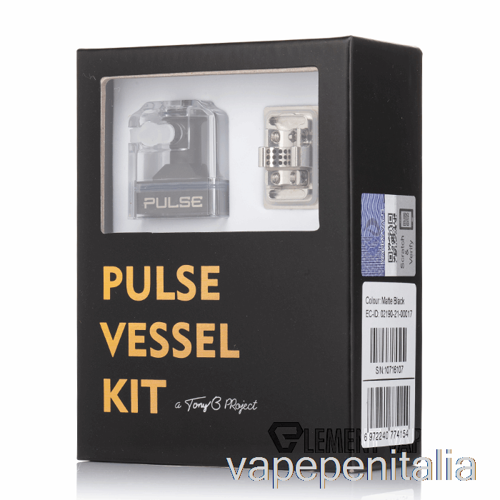 Vape Italia Vandy Vape Pulse Aio Vape Kit Grigio Smerigliato